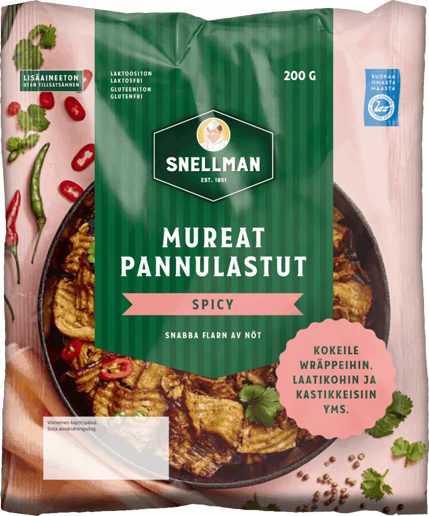 Mureat pannulastut spicy 200 g