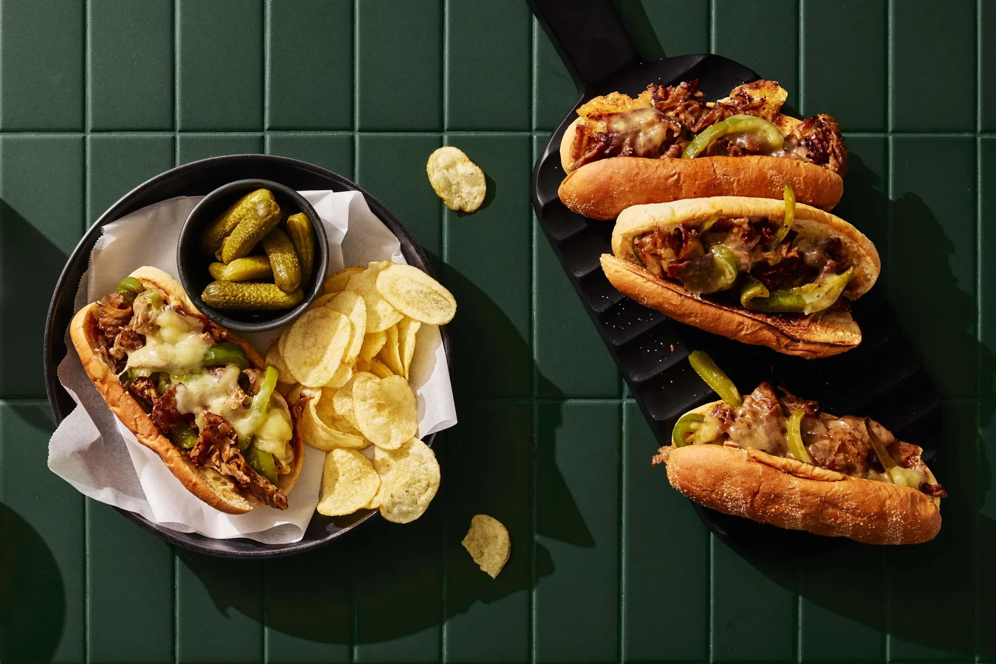 Philly Cheese Steak -leivät