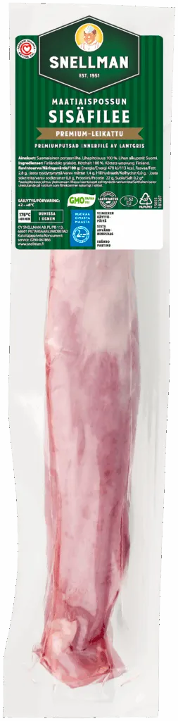 Premiumputsad innerfilé av lantgris ca 690 g