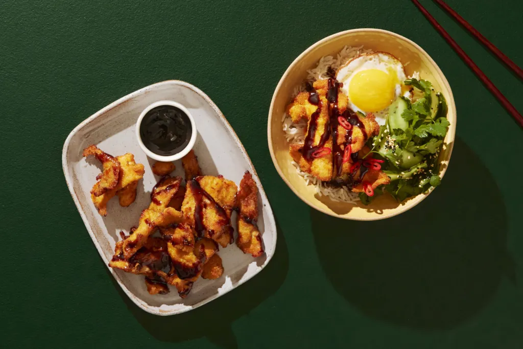 Snabba och krispiga filéflarn av lantgris sweet Seoul 350 g