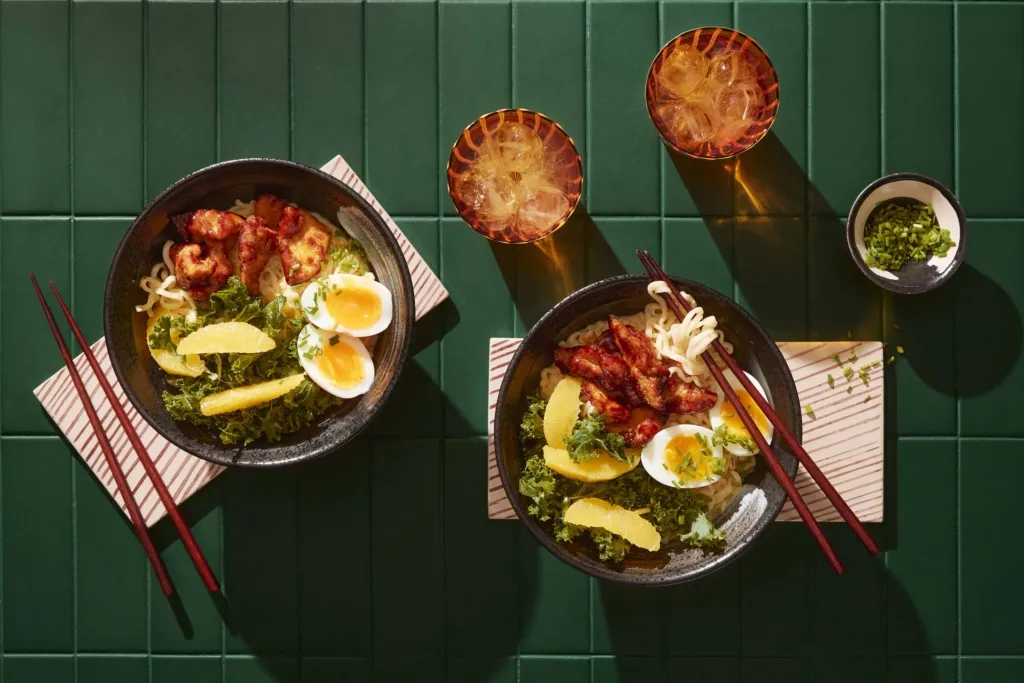 Tweakade ramen-nudlar