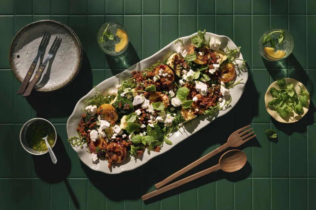 Nduja-grillisalaatti