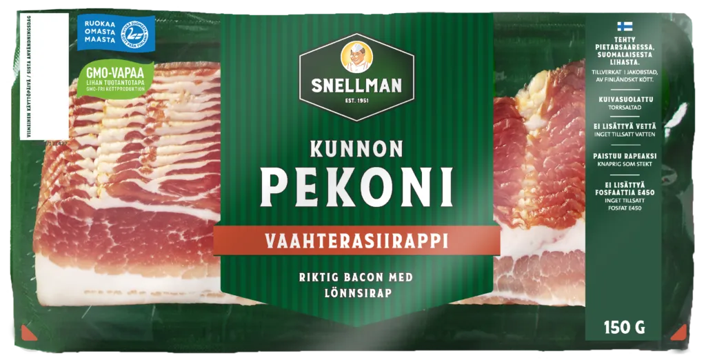 kunnon vaahterasiirappipekoni 150g