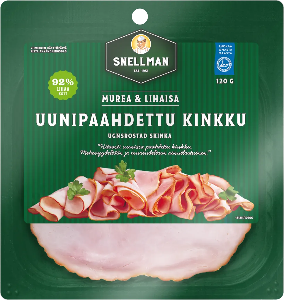 murea & lihaisa uunipaahdettu kinkku 120 g