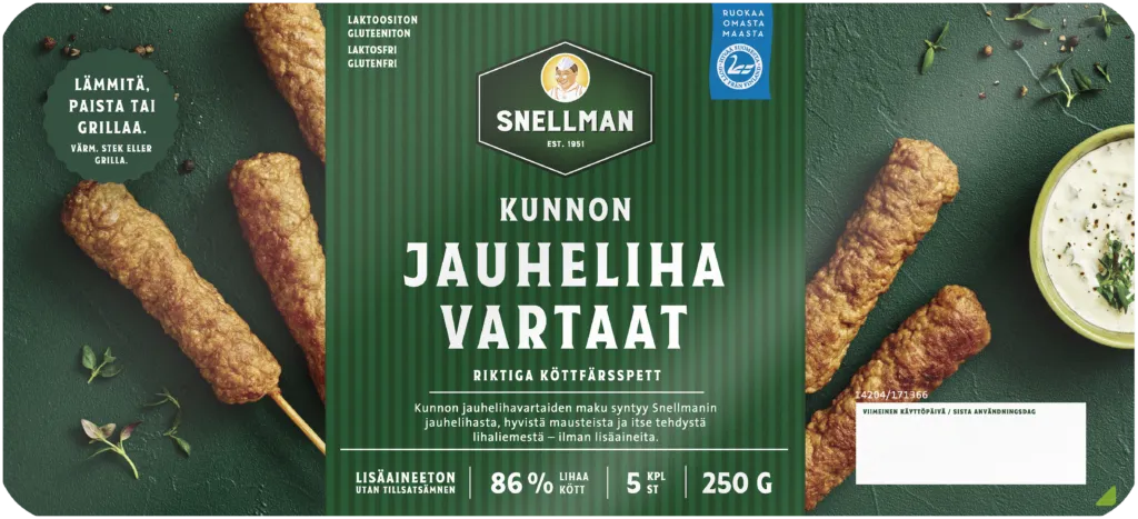Kunnon jauhelihavartaat 250 g