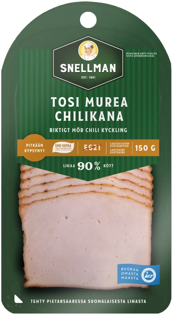 Riktigt mör chilikyckling 150 g