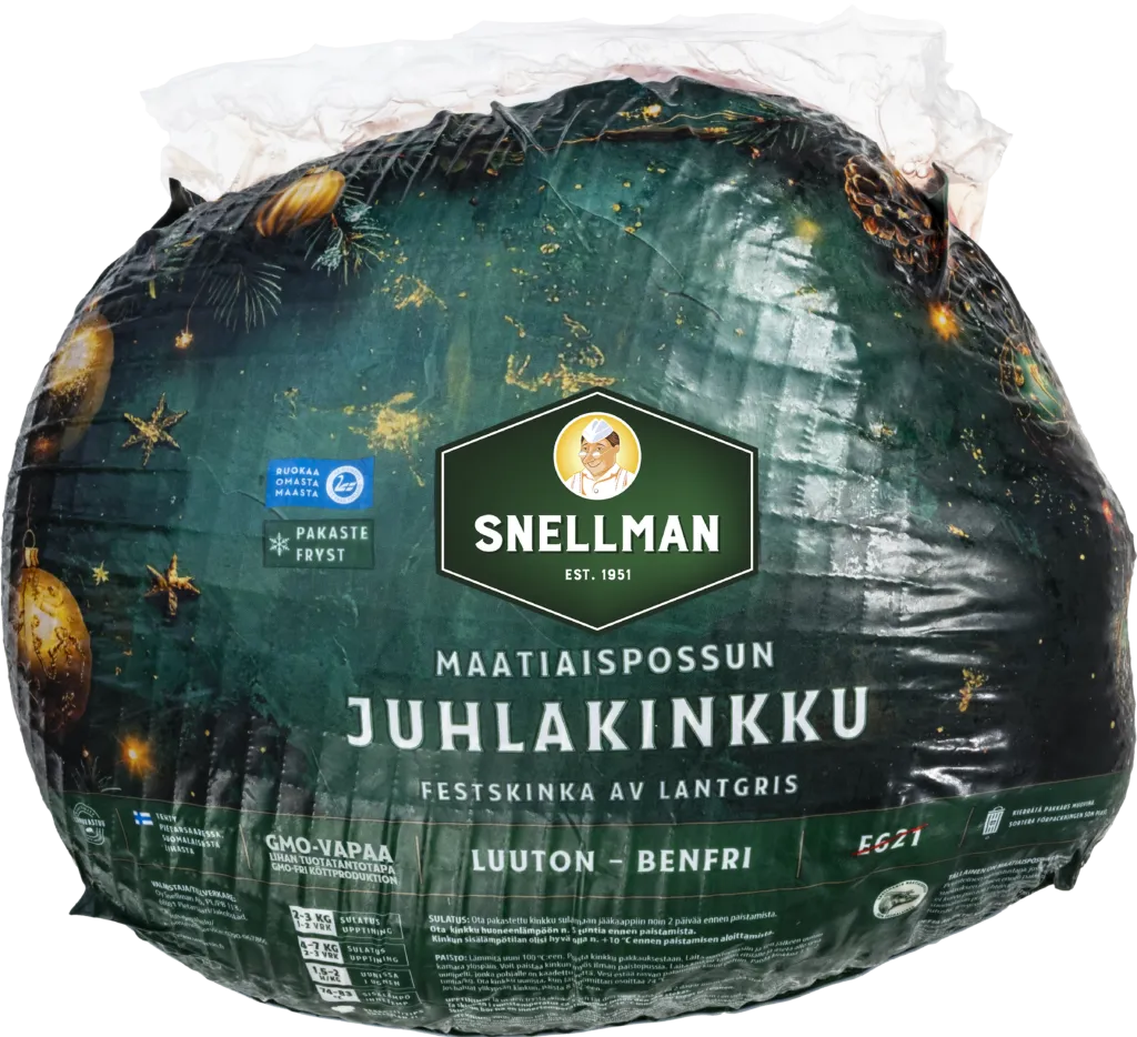 Maatiaispossun juhlakinkku luuton pakaste n. 5 kg