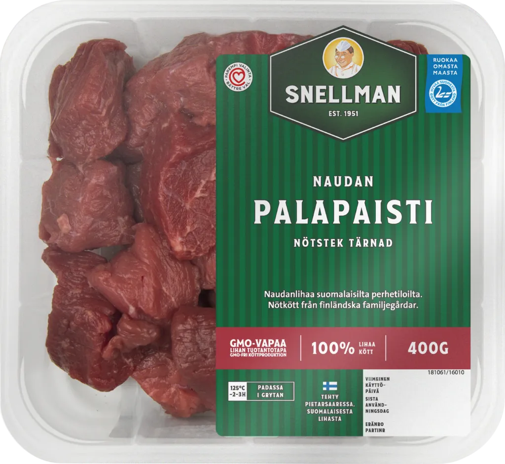 Naudan palapaisti 400 g