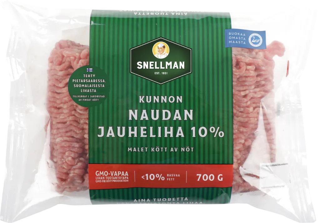 Malet kött av nöt 10 % 700 g