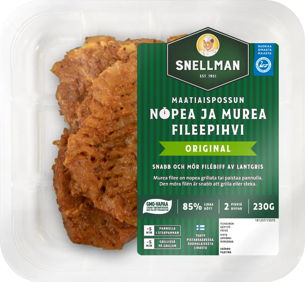 Snabb och mör filébiff original av lantgris 2 st 230 g