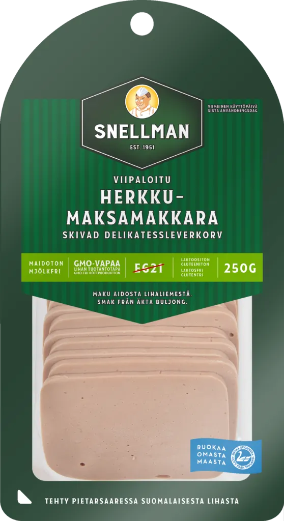 Skivad delikatessleverkorv 250 g