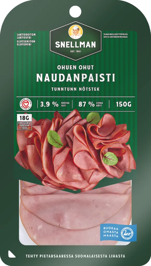 Ohuen ohut naudanpaisti 150 g