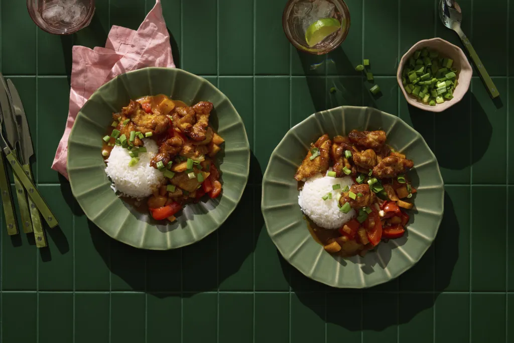 Koreansk lantgrisgryta med kimchisås