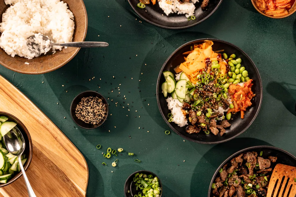 Korean beef bowl