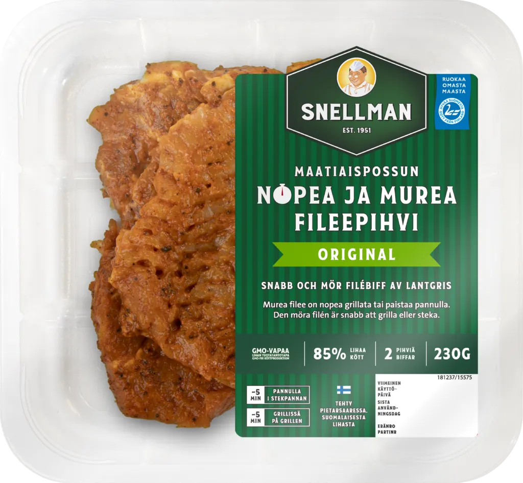 Maatiaispossun nopea ja murea fileepihvi original 2 kpl 230 g