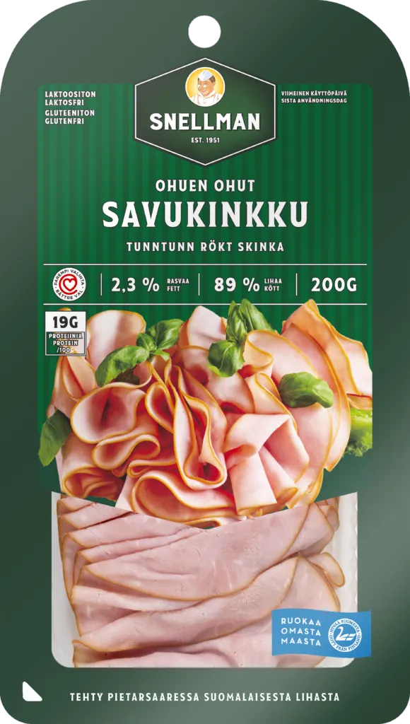 Ohuen ohut savukinkku 200 g