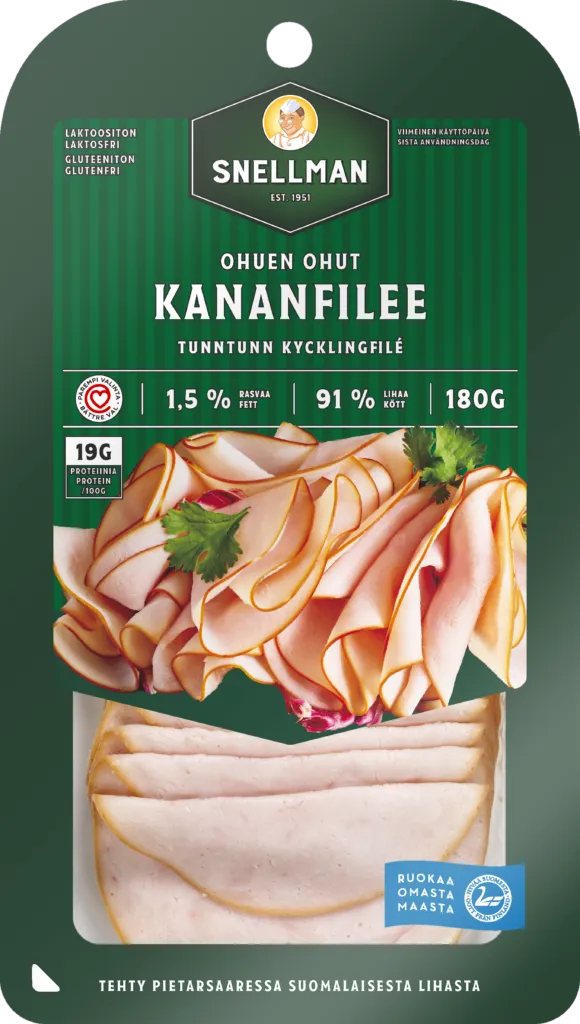 Ohuen ohut kananfilee 180 g
